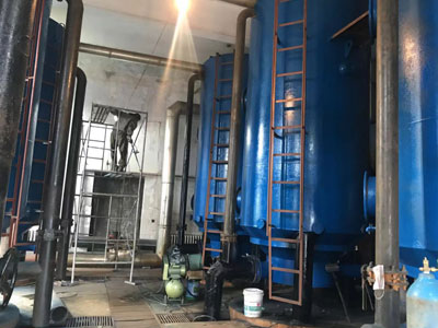 葦河林業(yè)局水廠過濾器改造